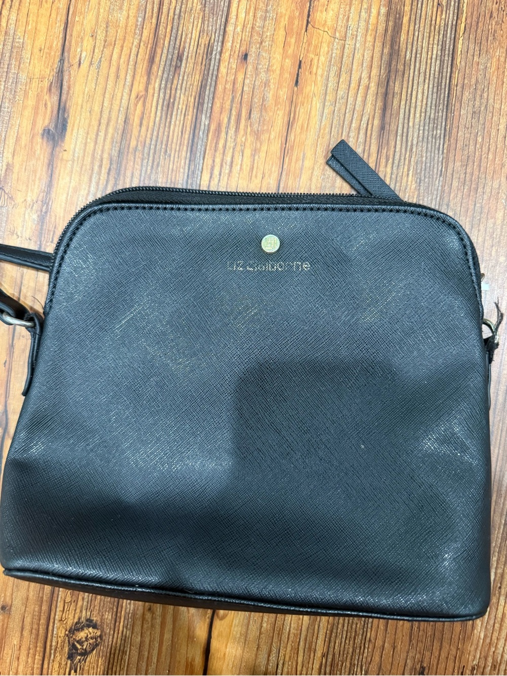 Liz Claiborne black shoulder purse